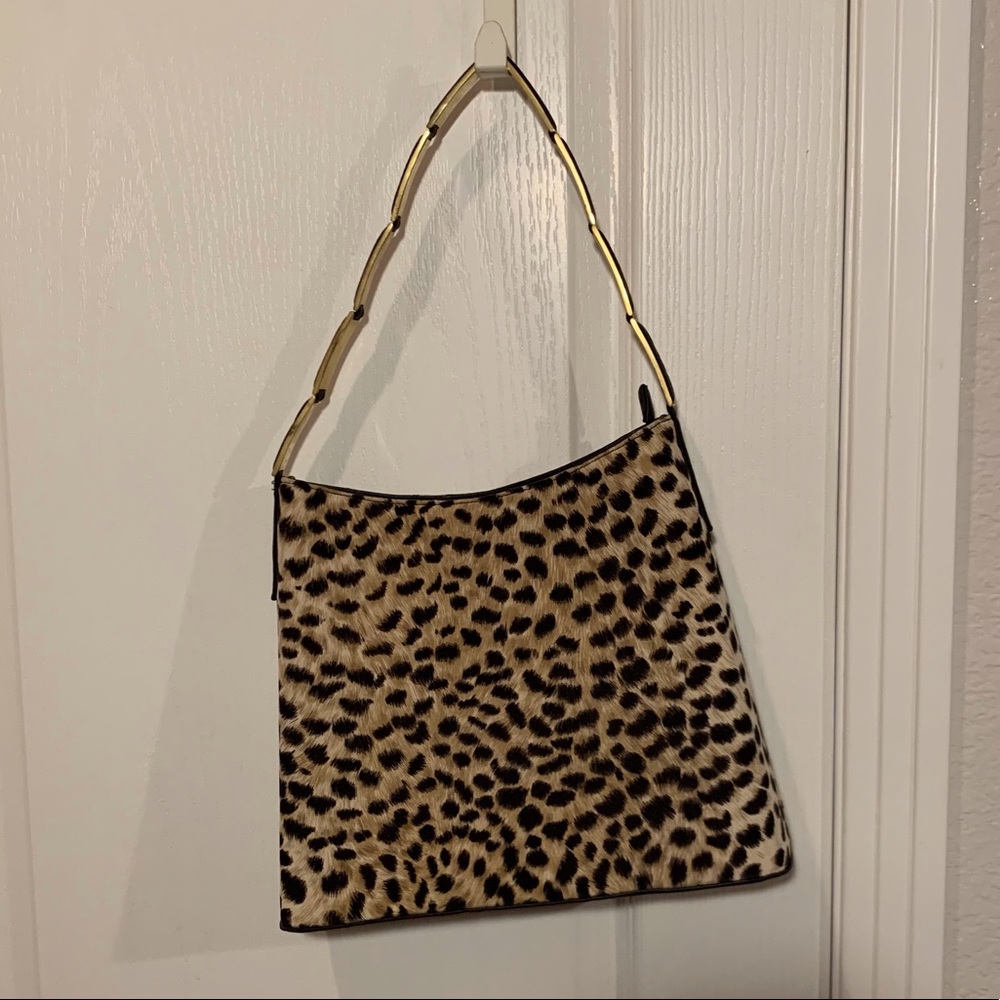 Silk Cheetah handbag